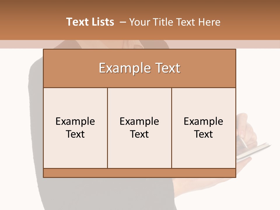Personal Paper Mission PowerPoint Template