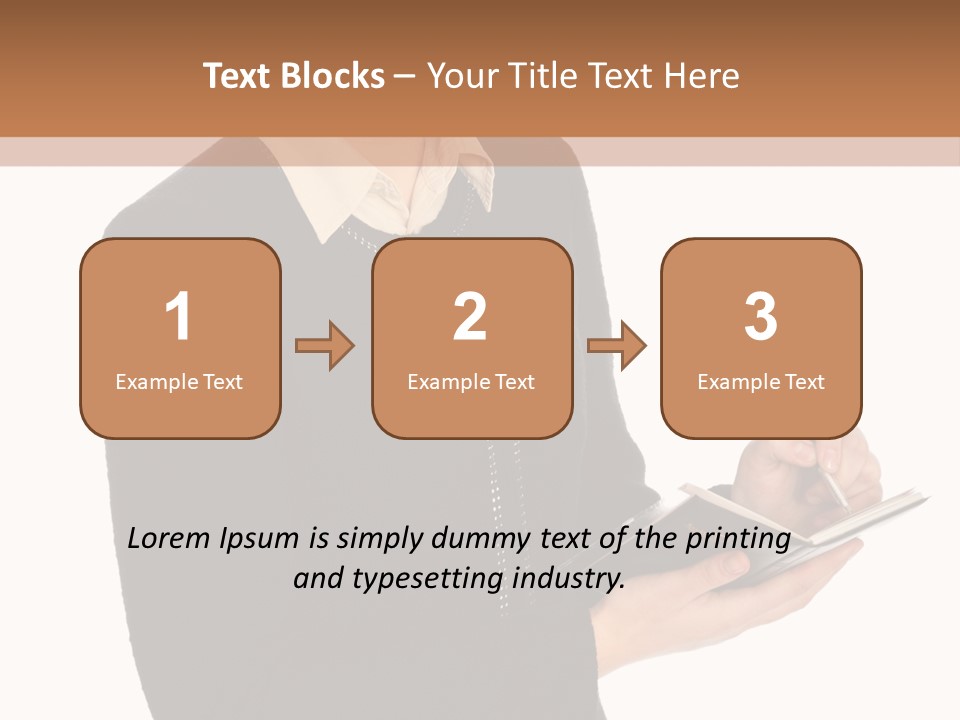 Personal Paper Mission PowerPoint Template