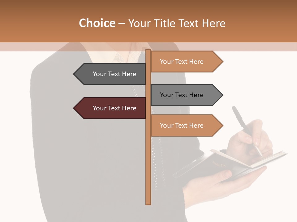 Personal Paper Mission PowerPoint Template