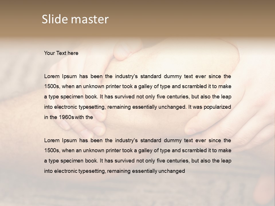 Accident Complaint Man PowerPoint Template