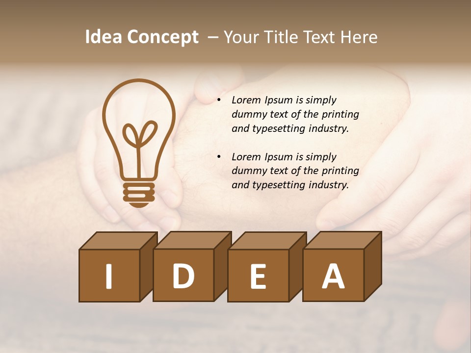 Accident Complaint Man PowerPoint Template