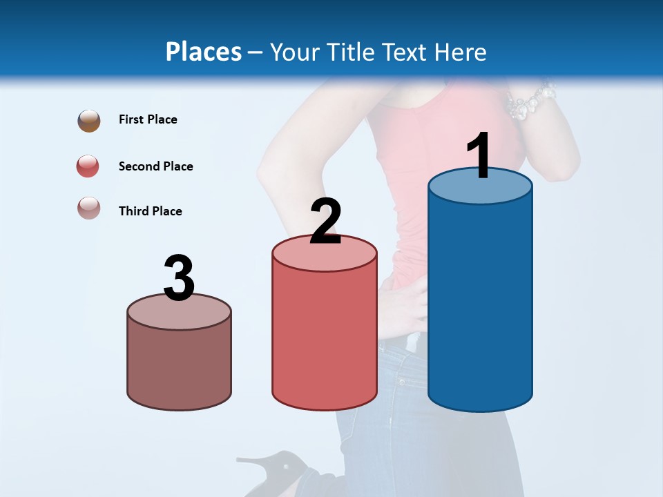 Model Shoes Bracelet PowerPoint Template