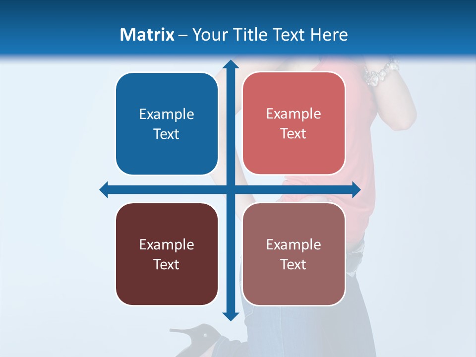 Model Shoes Bracelet PowerPoint Template