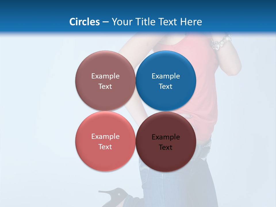 Model Shoes Bracelet PowerPoint Template