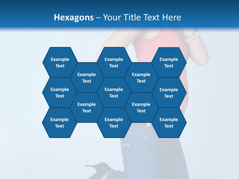 Model Shoes Bracelet PowerPoint Template