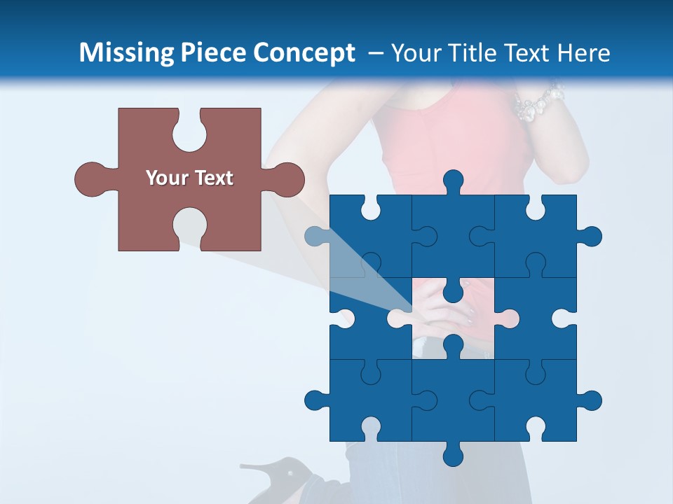 Model Shoes Bracelet PowerPoint Template