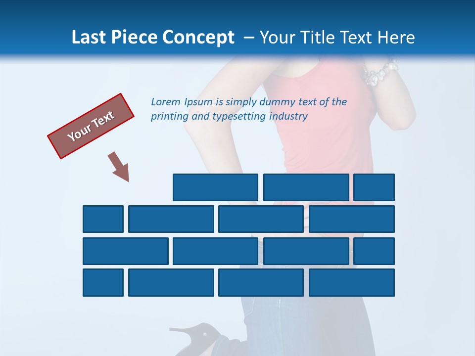 Model Shoes Bracelet PowerPoint Template