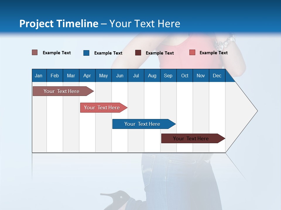 Model Shoes Bracelet PowerPoint Template