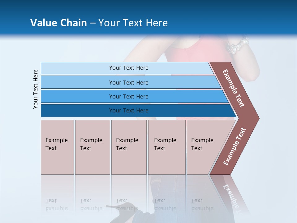 Model Shoes Bracelet PowerPoint Template