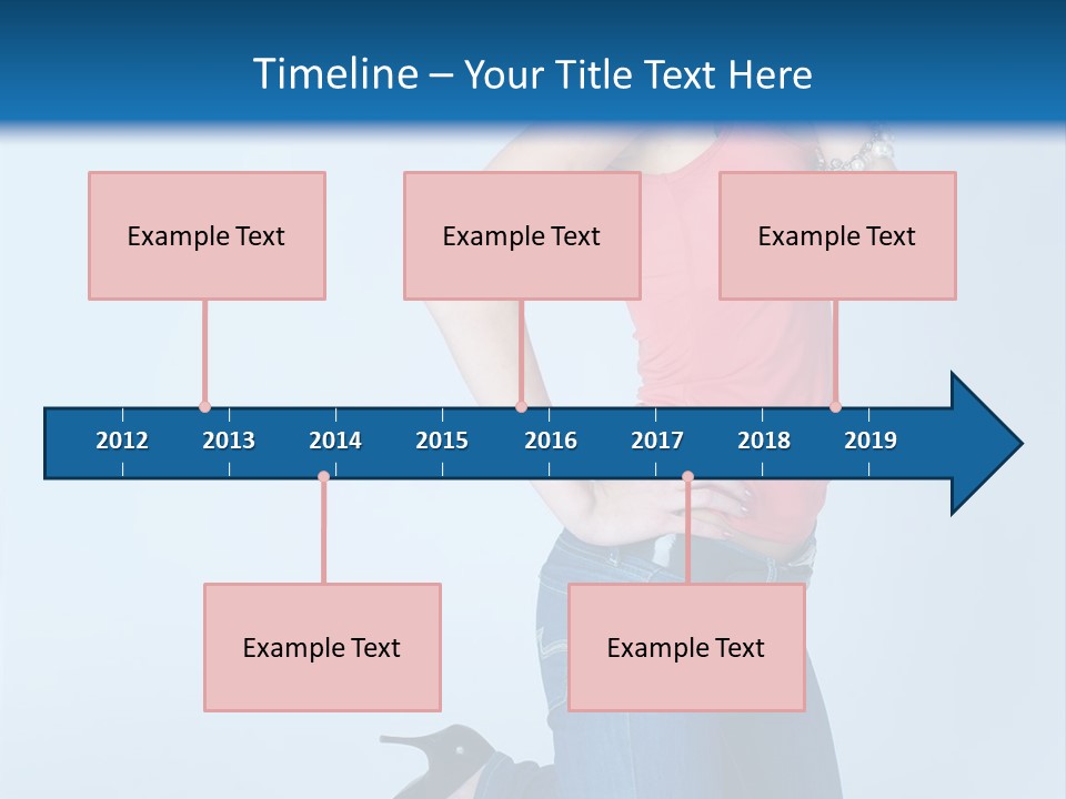 Model Shoes Bracelet PowerPoint Template