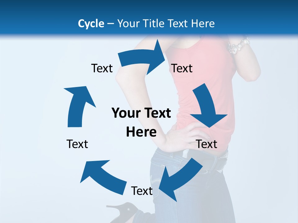 Model Shoes Bracelet PowerPoint Template