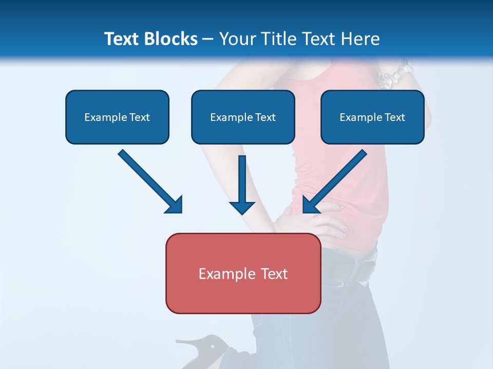 Model Shoes Bracelet PowerPoint Template