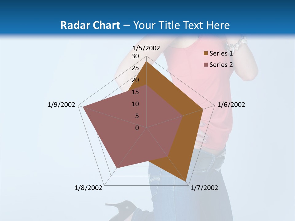 Model Shoes Bracelet PowerPoint Template