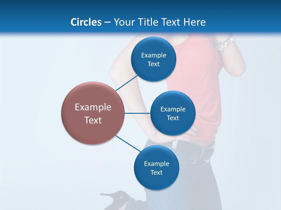 Model Shoes Bracelet PowerPoint Template