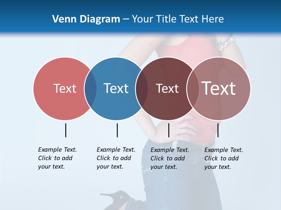 Model Shoes Bracelet PowerPoint Template