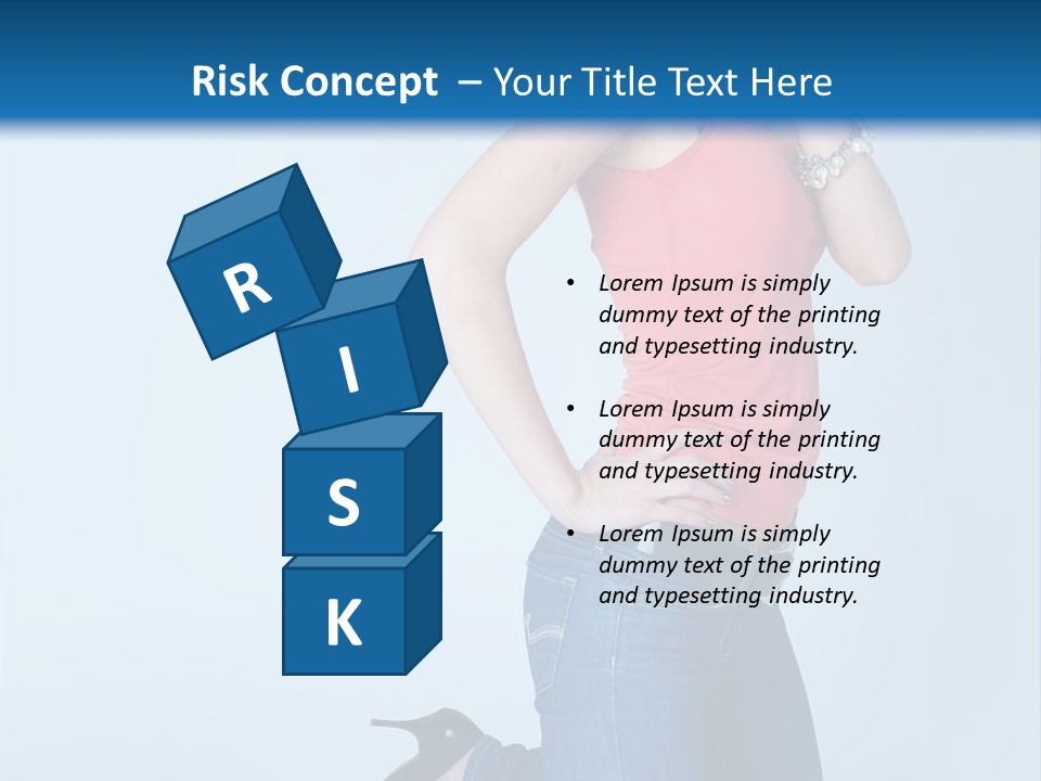 Model Shoes Bracelet PowerPoint Template