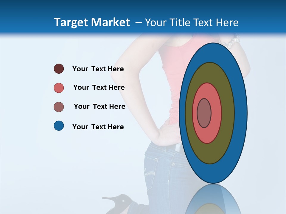 Model Shoes Bracelet PowerPoint Template