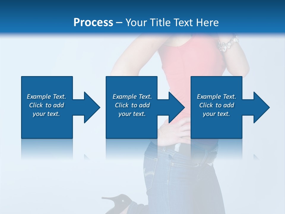 Model Shoes Bracelet PowerPoint Template