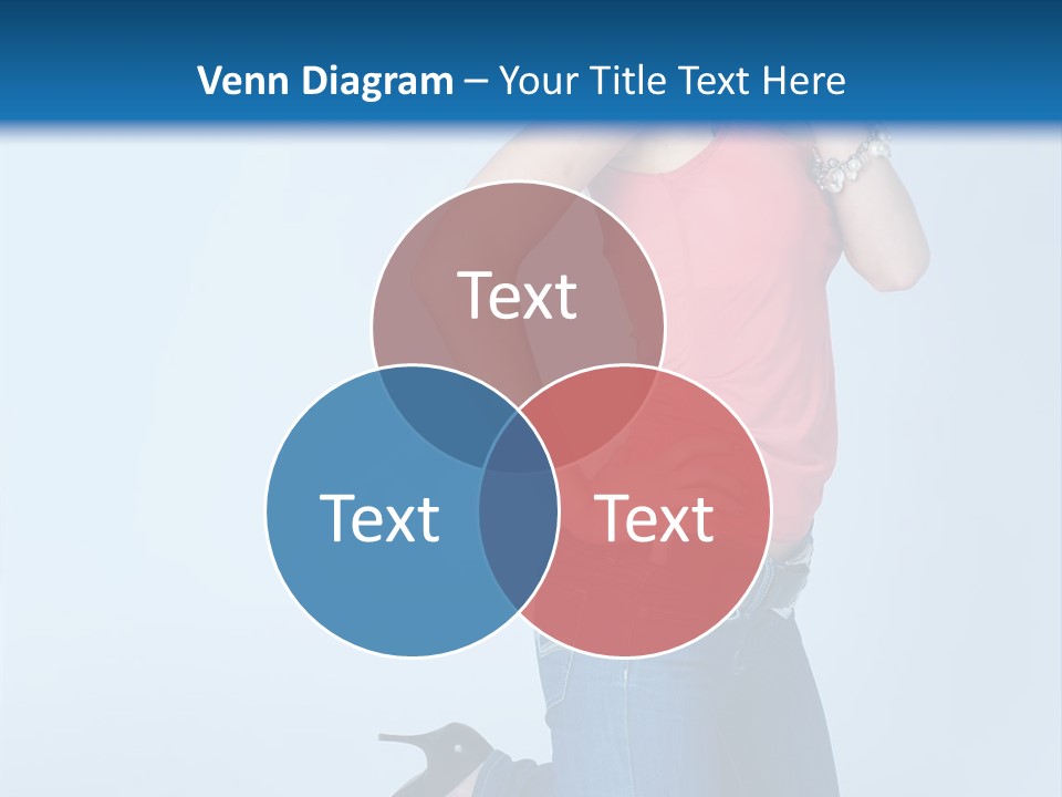 Model Shoes Bracelet PowerPoint Template