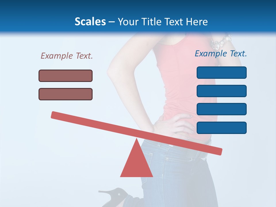 Model Shoes Bracelet PowerPoint Template