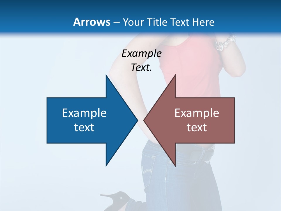 Model Shoes Bracelet PowerPoint Template