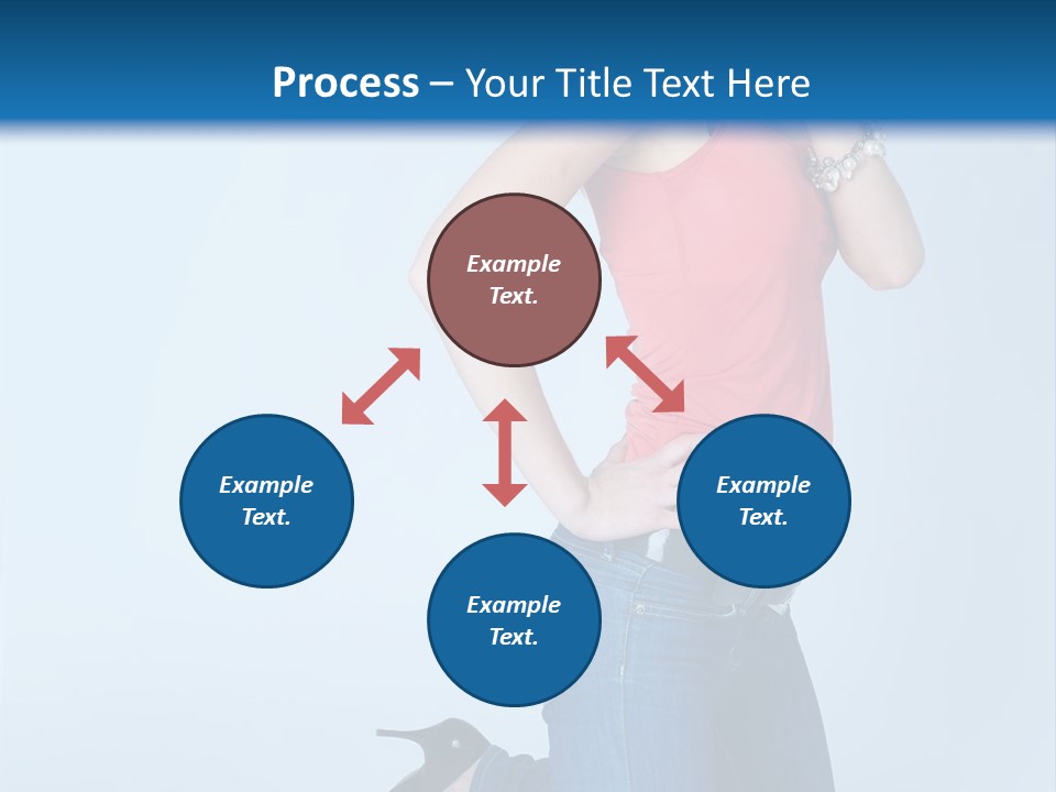 Model Shoes Bracelet PowerPoint Template