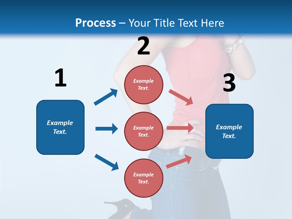 Model Shoes Bracelet PowerPoint Template