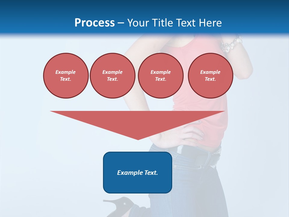 Model Shoes Bracelet PowerPoint Template