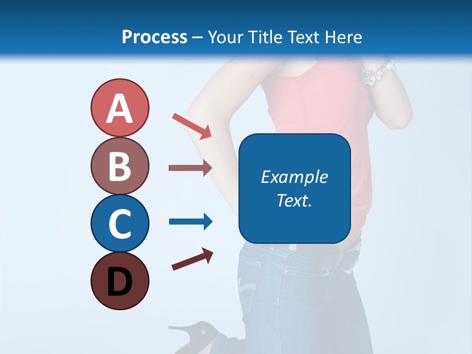 Model Shoes Bracelet PowerPoint Template