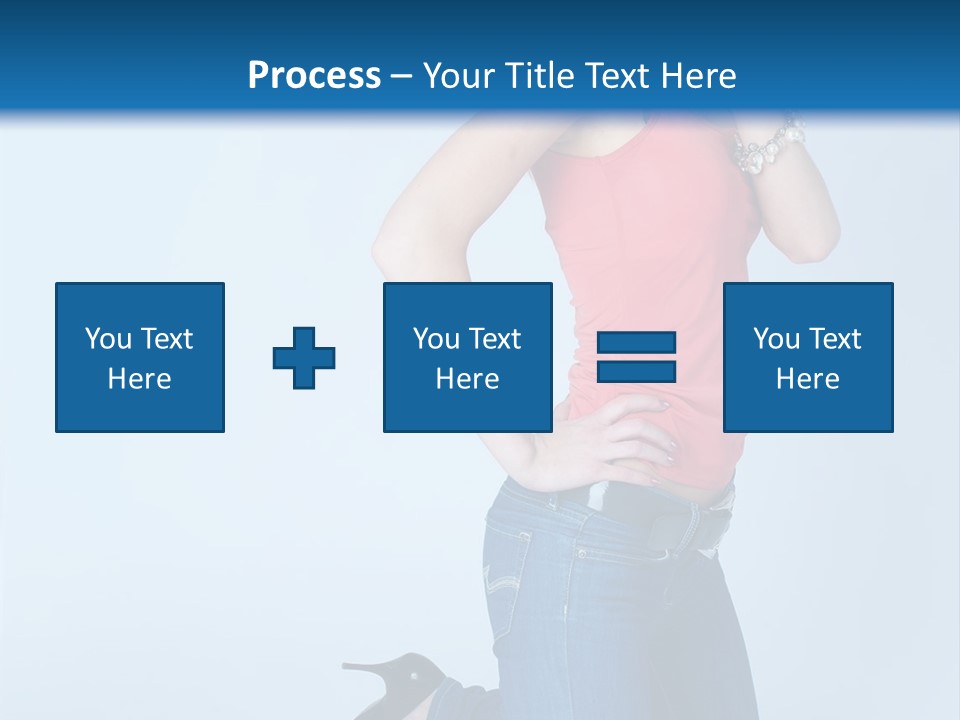 Model Shoes Bracelet PowerPoint Template