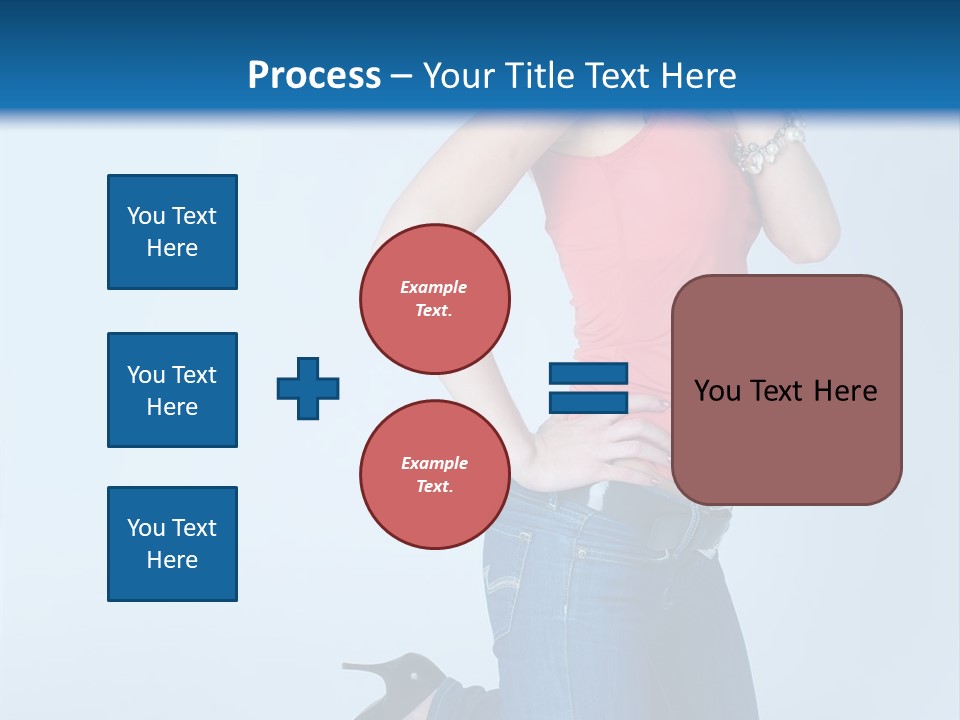 Model Shoes Bracelet PowerPoint Template