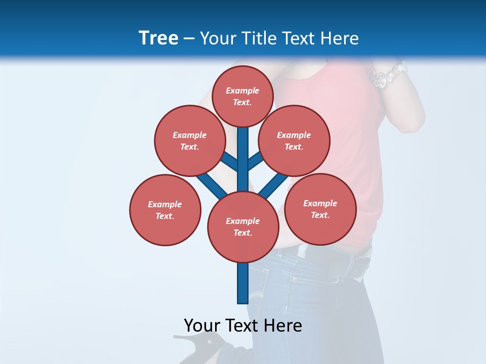 Model Shoes Bracelet PowerPoint Template