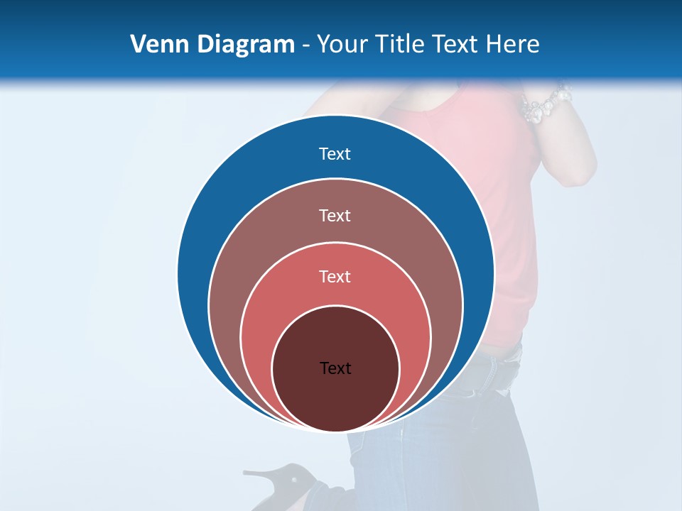 Model Shoes Bracelet PowerPoint Template