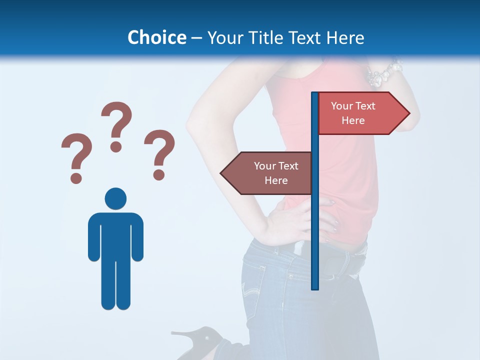 Model Shoes Bracelet PowerPoint Template