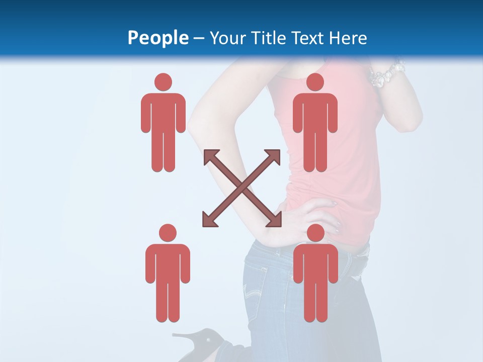 Model Shoes Bracelet PowerPoint Template