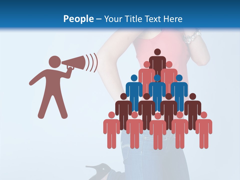 Model Shoes Bracelet PowerPoint Template