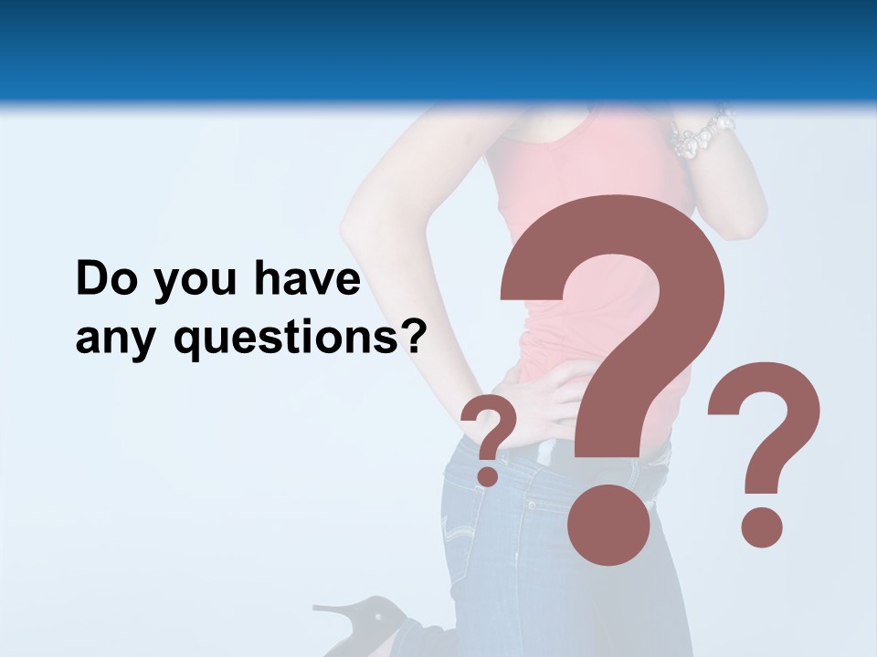 Model Shoes Bracelet PowerPoint Template