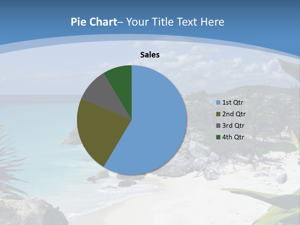 Mexico Beachfront Del PowerPoint Template