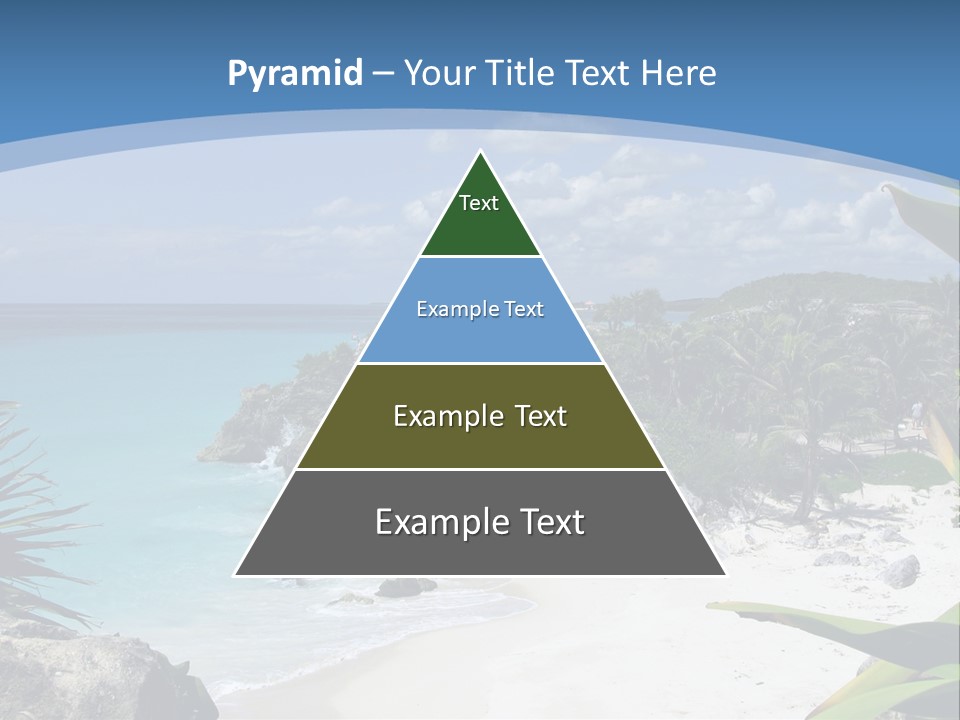 Mexico Beachfront Del PowerPoint Template