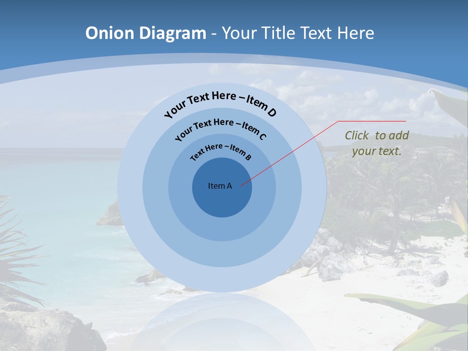 Mexico Beachfront Del PowerPoint Template