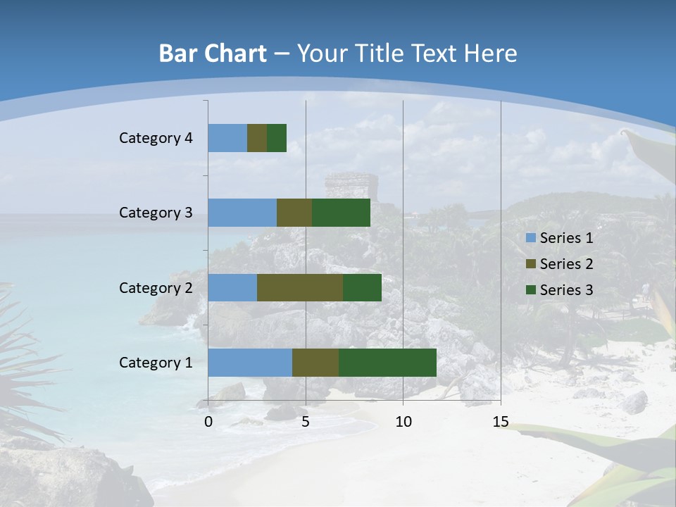 Mexico Beachfront Del PowerPoint Template