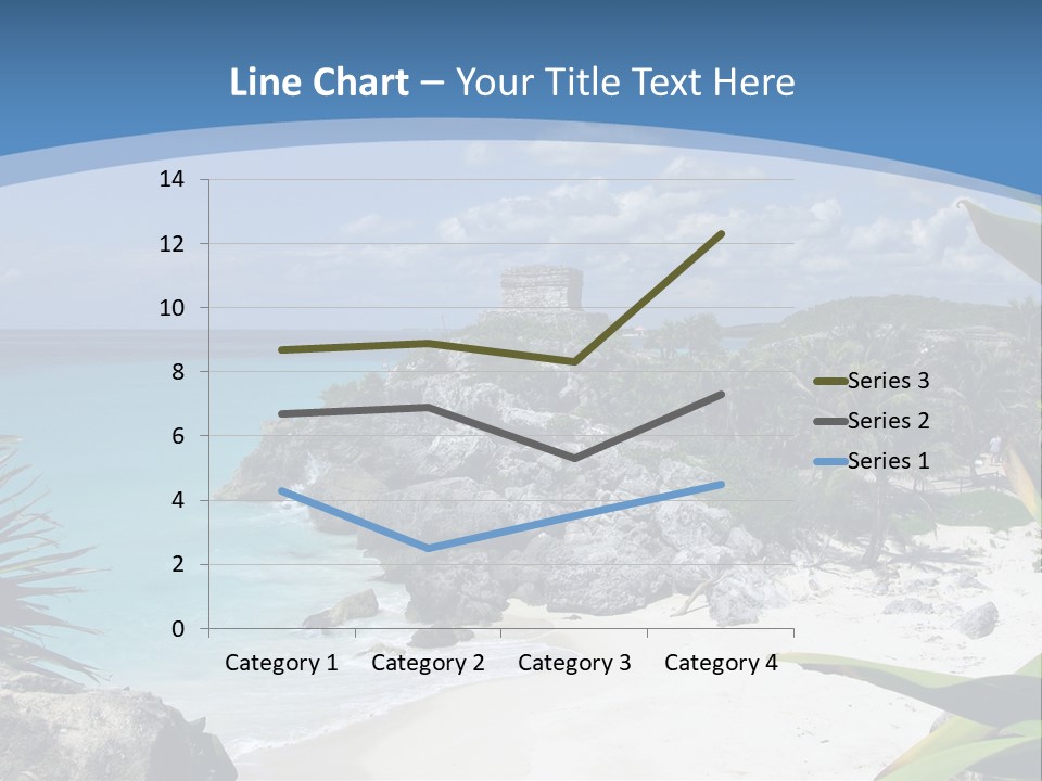 Mexico Beachfront Del PowerPoint Template
