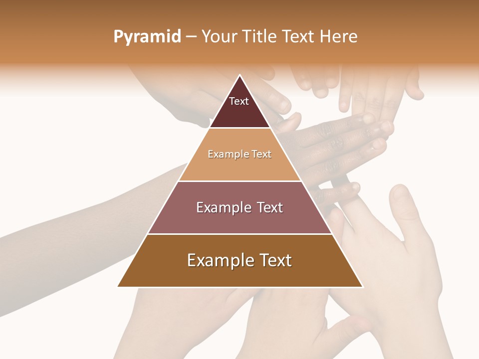 Unity Community Hand PowerPoint Template