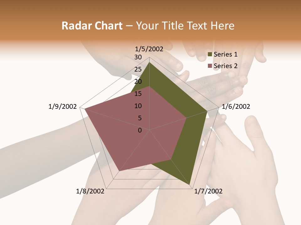 Unity Community Hand PowerPoint Template