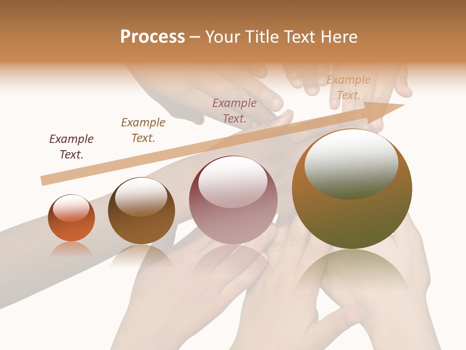 Unity Community Hand PowerPoint Template