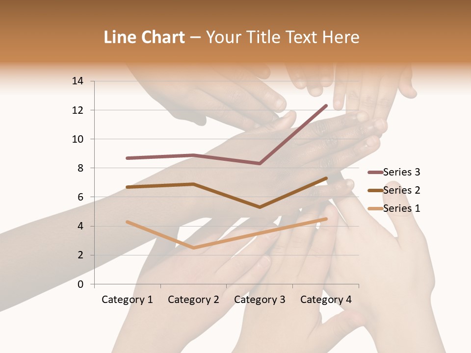 Unity Community Hand PowerPoint Template