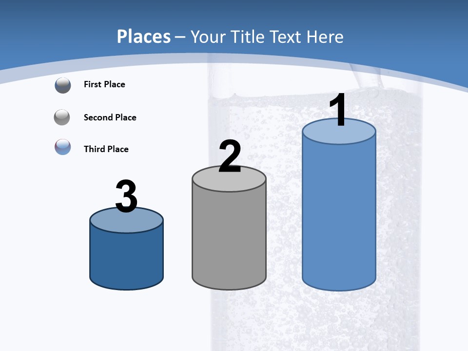 Mineral Freshness Healthy PowerPoint Template