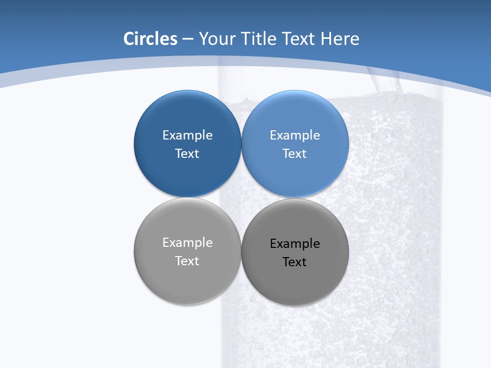 Mineral Freshness Healthy PowerPoint Template