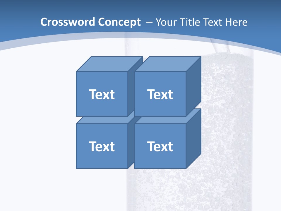Mineral Freshness Healthy PowerPoint Template