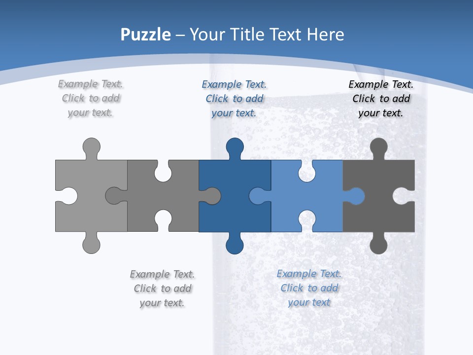 Mineral Freshness Healthy PowerPoint Template